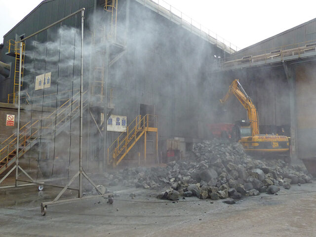 Dust Suppression Systems - AES Ltd | LEV Testing | Dust & Fume Extraction